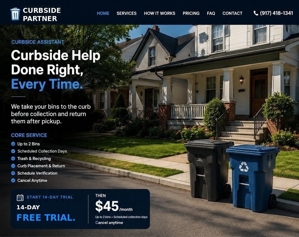 Curbside Partner professional curbside service design